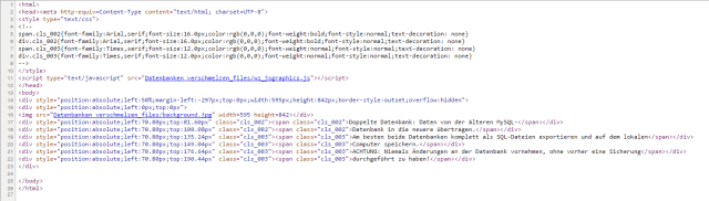 Able2Extract, Konvertierung in HTML
