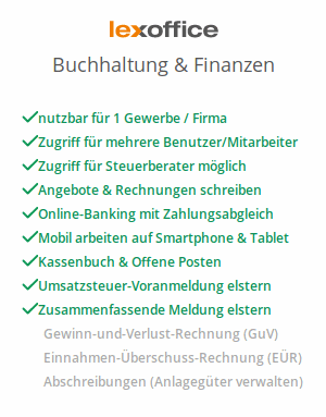 lexoffice Buchhaltung & Finanzen