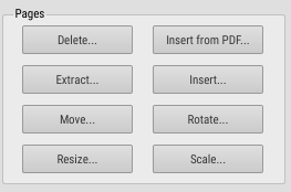 Able2Extract, Seiten