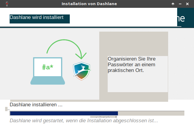 Bild: Dashlane, Installation