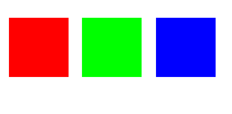 Rot, Grün, Blau