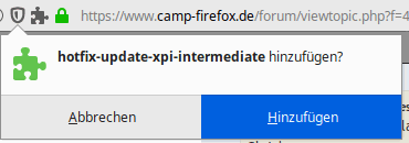 Firefox-Hotfix